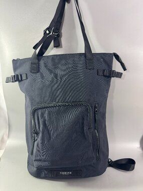 Timbuk2 Convertible Black Nylon Backpack/ Tote